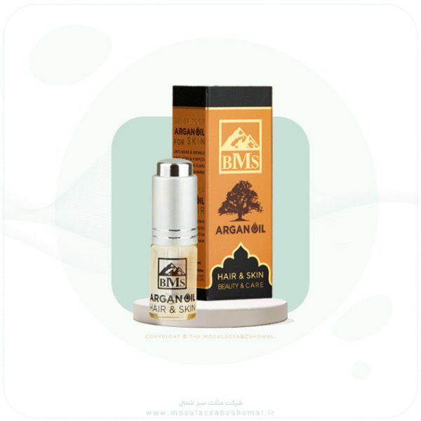 روغن آرگان مخصوص پوست و مو بی ام اس حجم 10ml